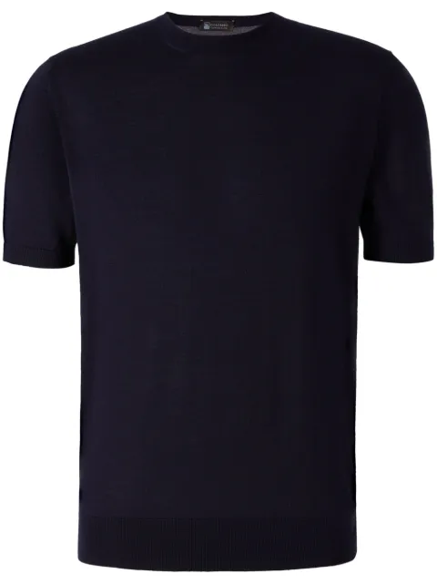 Colombo crew-neck fine-knit T-shirt