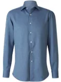 Fray twill shirt - Blue