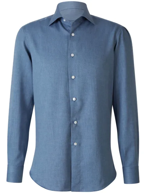 Fray twill shirt