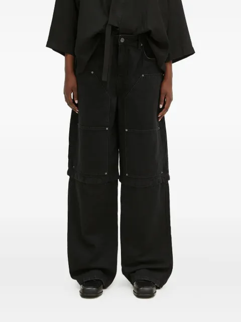 Ksubi Low Rider Carpenter Boneyard embroidered denim jeans