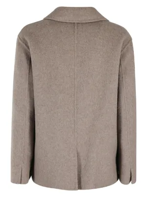 1970　SEVENTY　セブンティー　グレー　ハーフコート SEVEN BY SEVEN - 中綿 オーバーコート - INSULATION OVER COAT