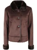 Seventy faux-suede jacket - Brown