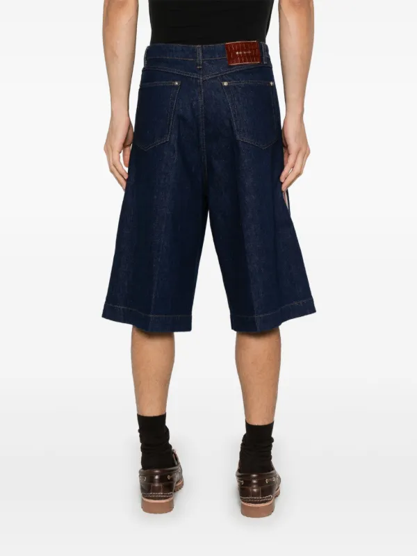 Wales Bonner Shadow ショートパンツ | ブルー | FARFETCH JP