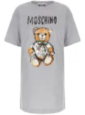 Moschino Teddy-bear cotton dress - Grey