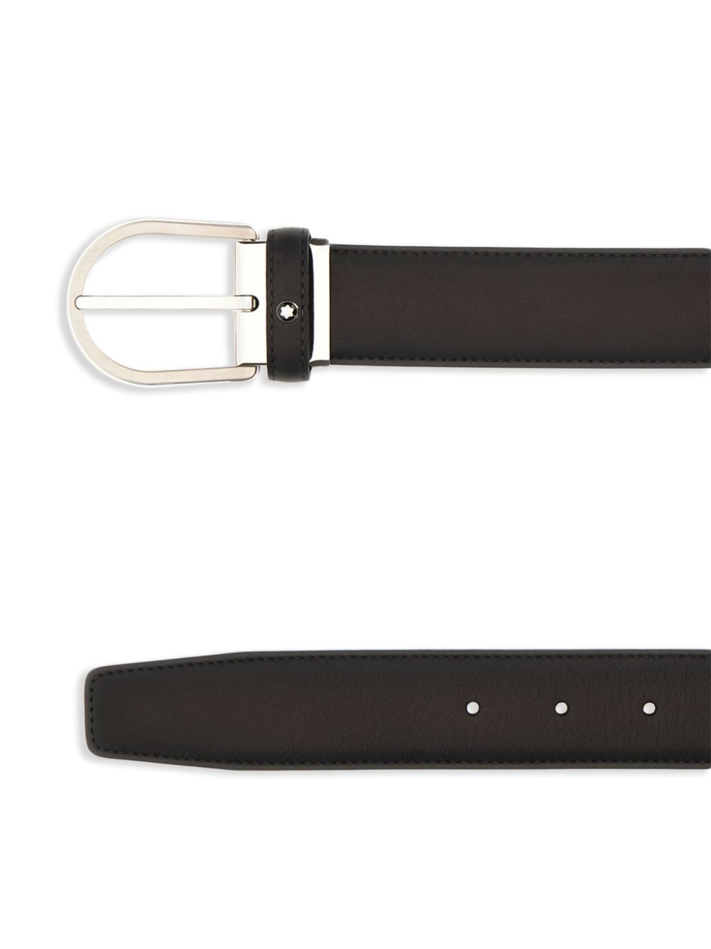 Montblanc reversible leather belt - Grijs