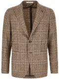 Tagliatore checked single-breasted blazer - Neutrals
