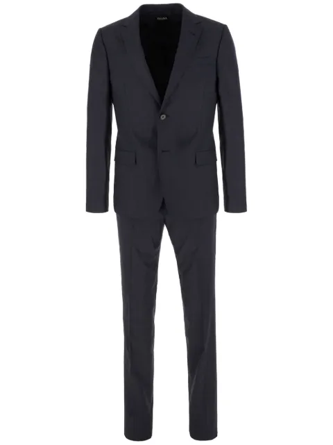 Zegna single-breasted wool suit