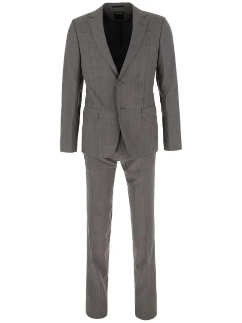 Zegna single-breasted wool suit