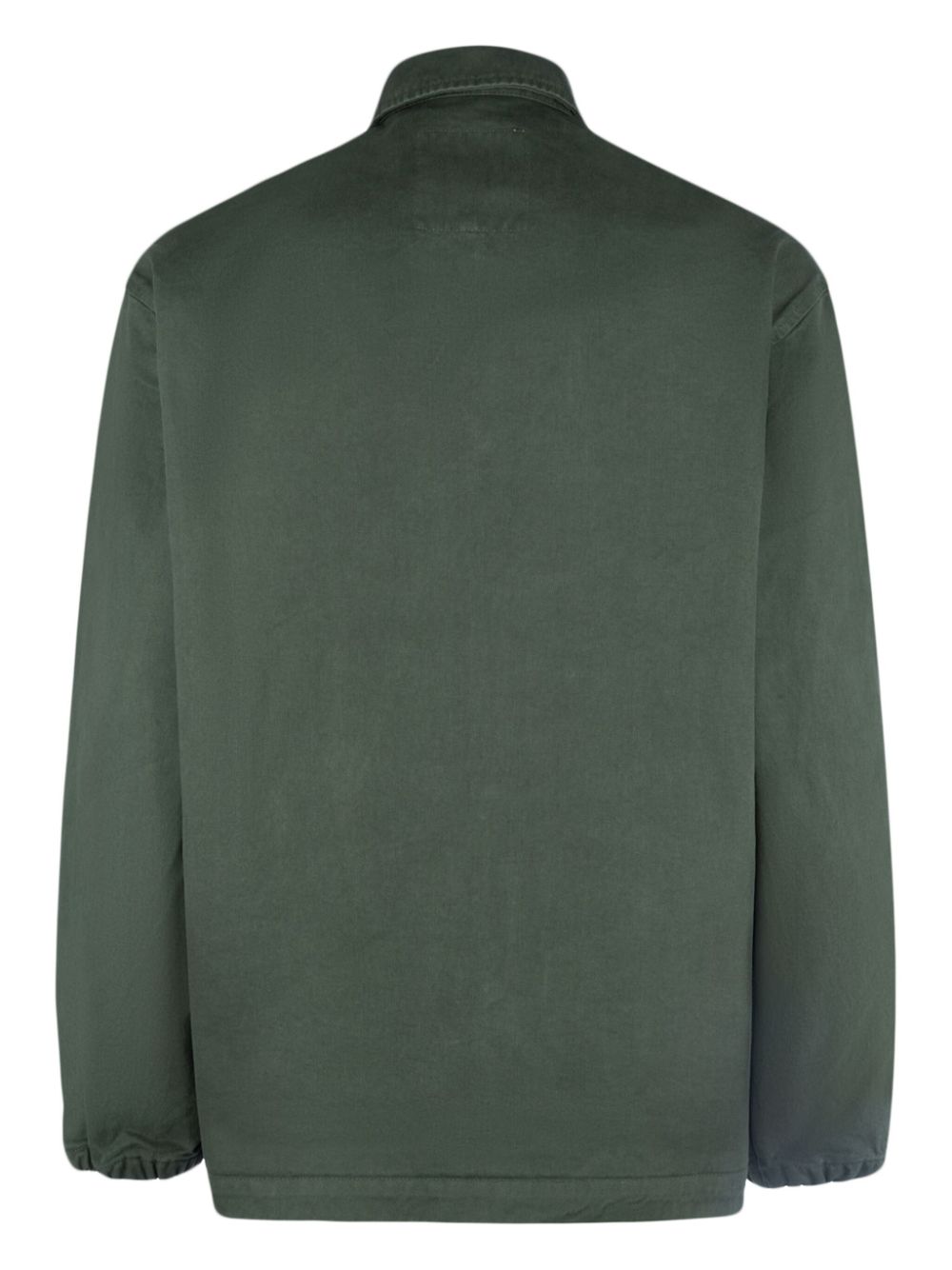 Emporio Armani cotton shirt jacket - Groen