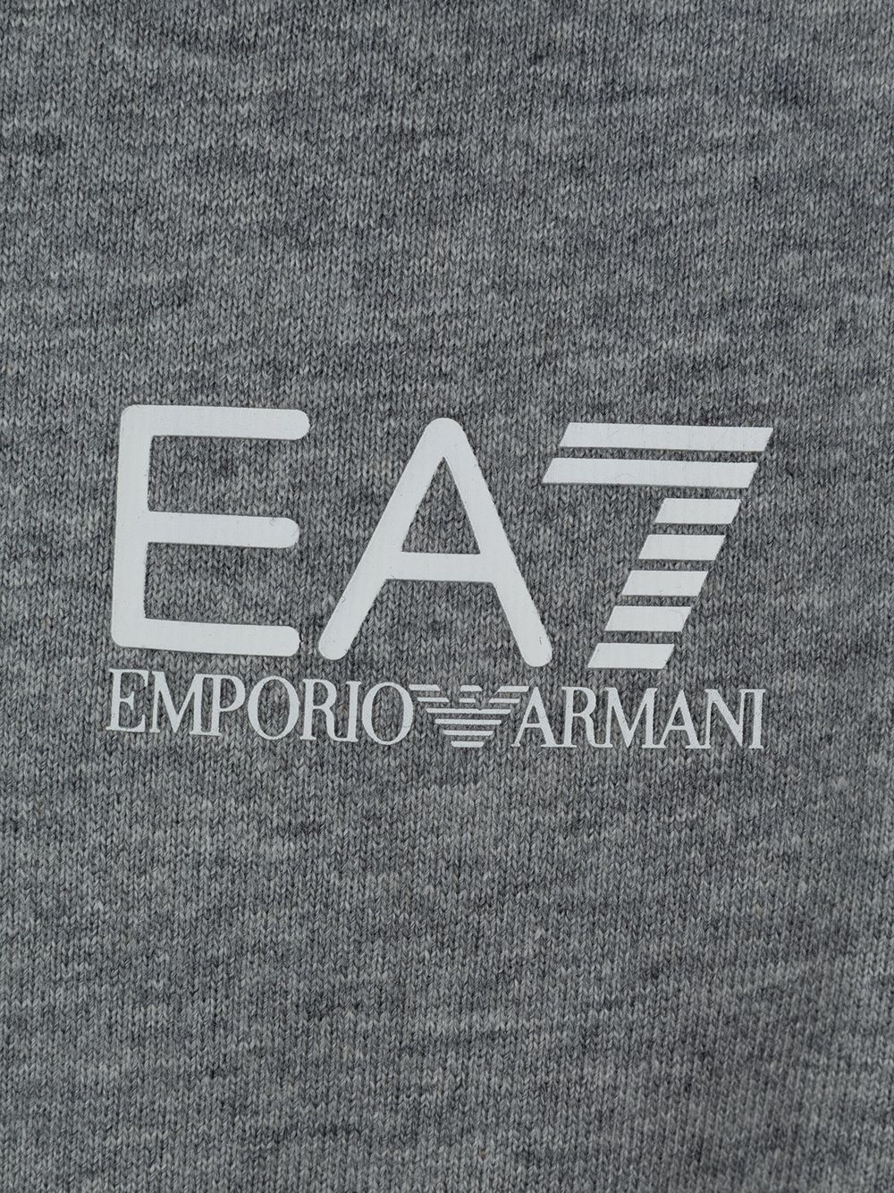 Ea7 Emporio Armani logo-print zip-up hoodie Men