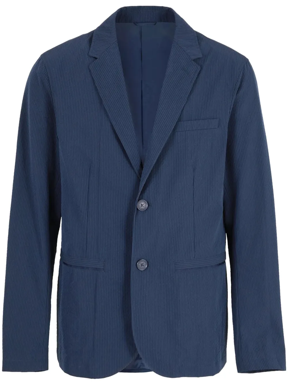 Armani Exchange Blazer met enkele rij knopen Blauw