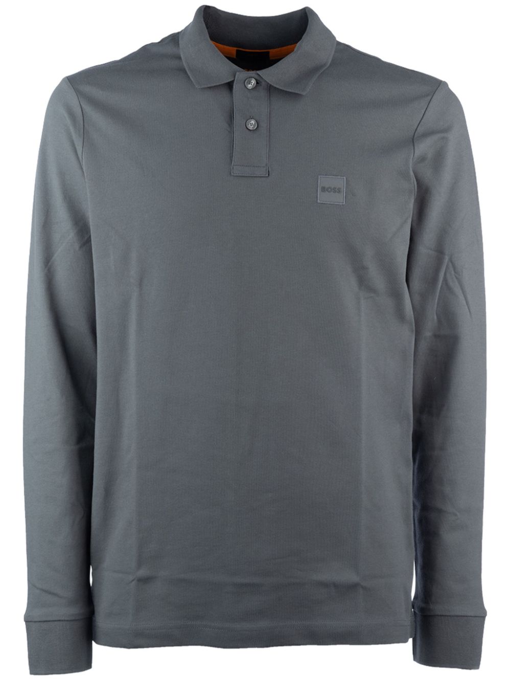 BOSS appliqué polo shirt - Grey