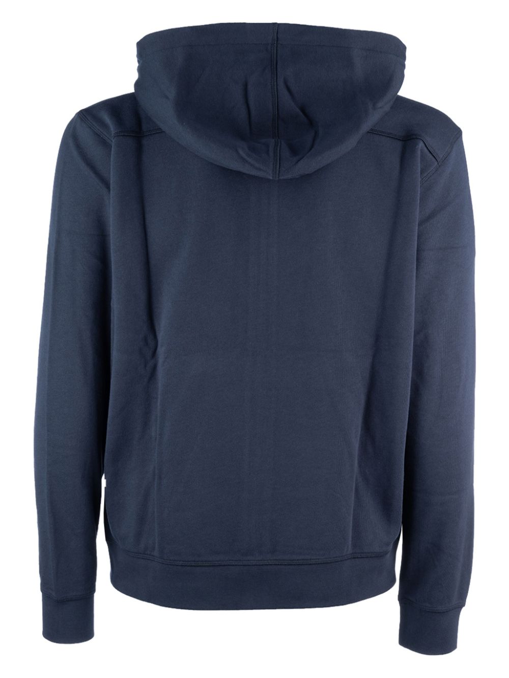 BOSS logo zip-up hoodie - Blauw