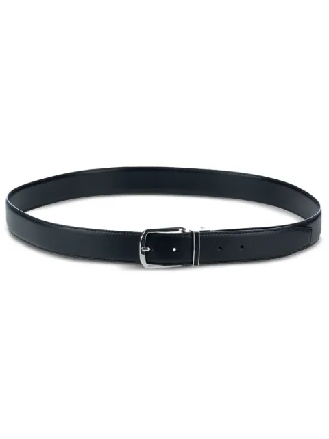 BOSS buckle fastening leather belt