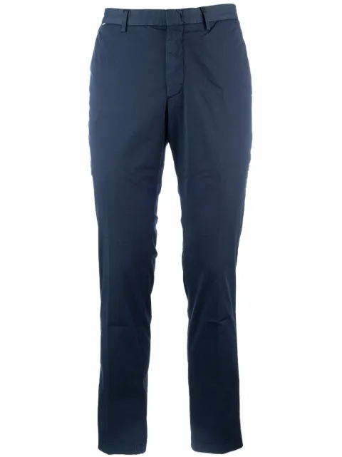 BOSS logo-appliqué skinny trousers