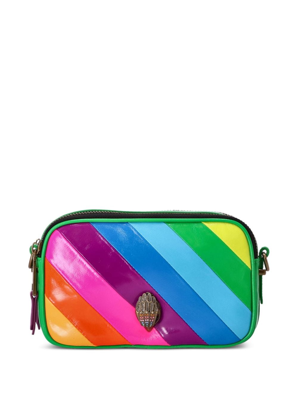 Shop Kurt Geiger Kensington Camera Bag In Green