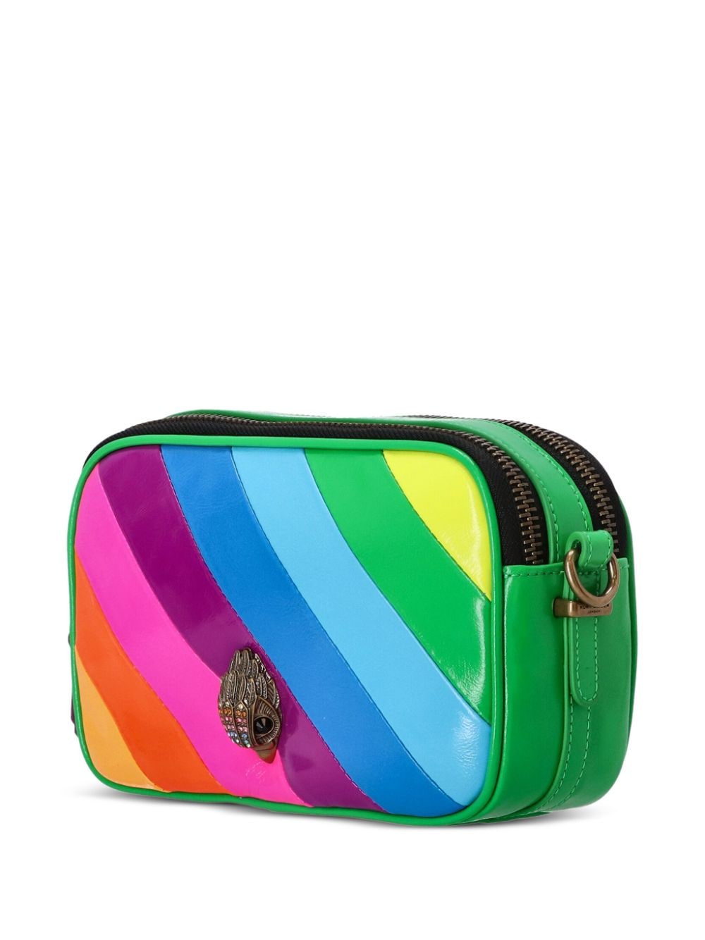 Shop Kurt Geiger Kensington Camera Bag In Green