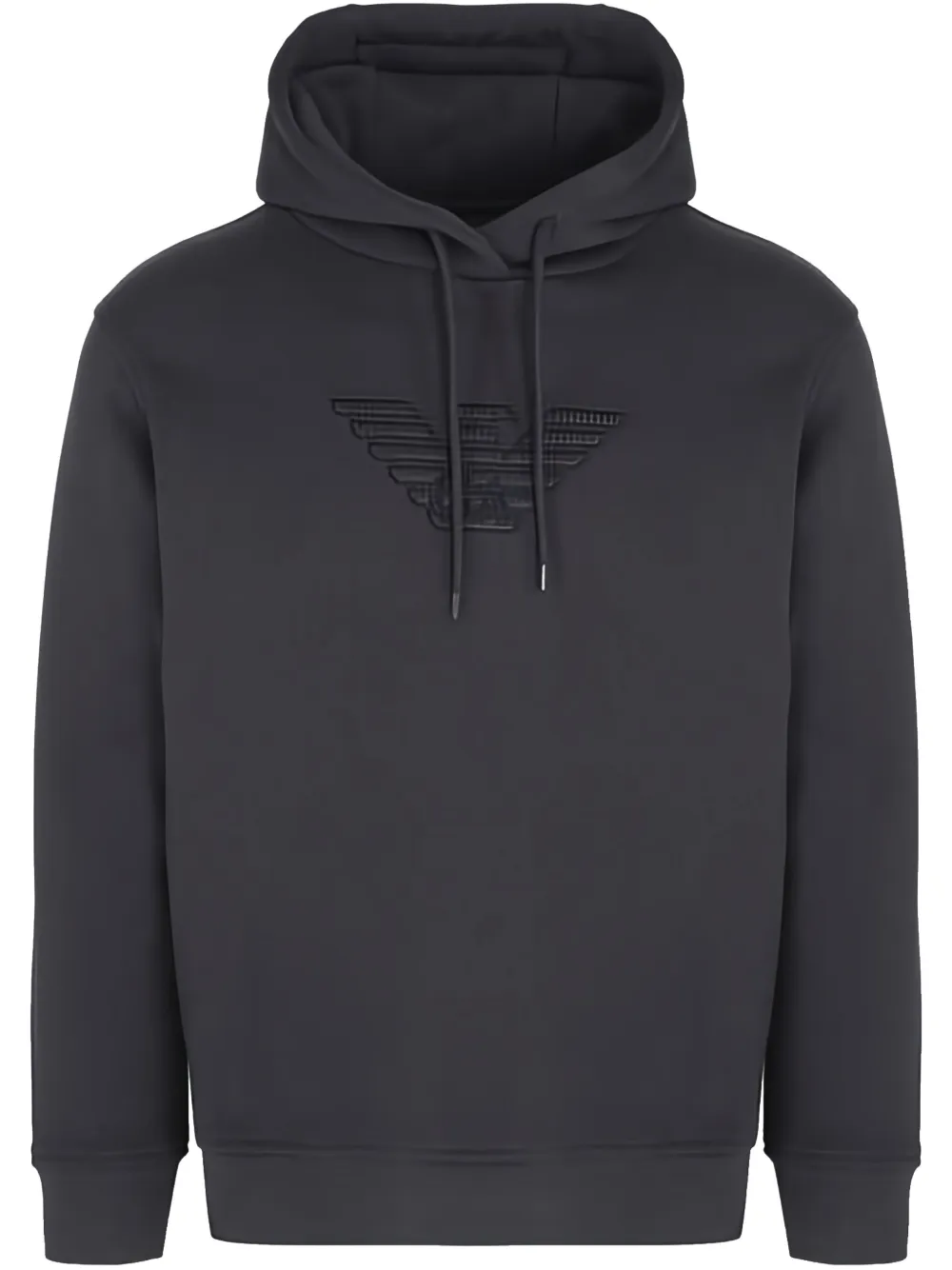 Emporio Armani Katoenen hoodie Grijs