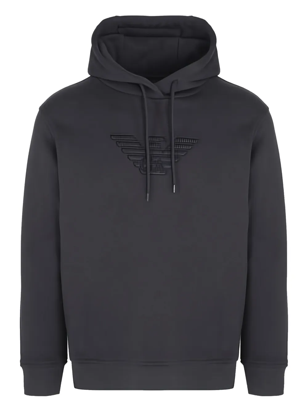 Emporio Armani Katoenen hoodie Grijs