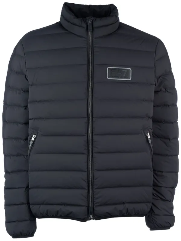 EA7 Emporio Armani ジャケット Black EA7 Emporio Armani All Over Print Logo Jacket - JD