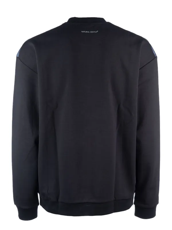 Ea7 Emporio Armani logo print Sweatshirt Black FARFETCH TR