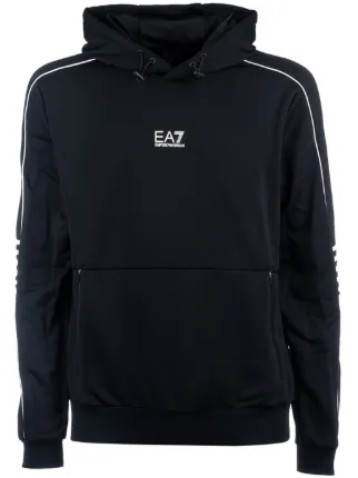 Ea7 Emporio Armani ロゴ パーカー | ブラック | FARFETCH JP