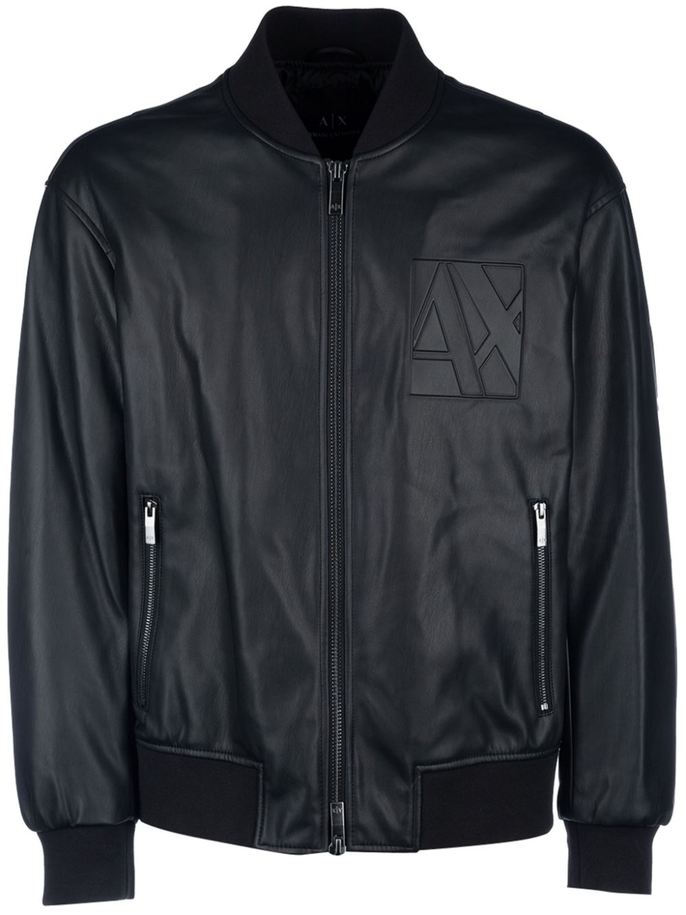 zip-up bomber jacket