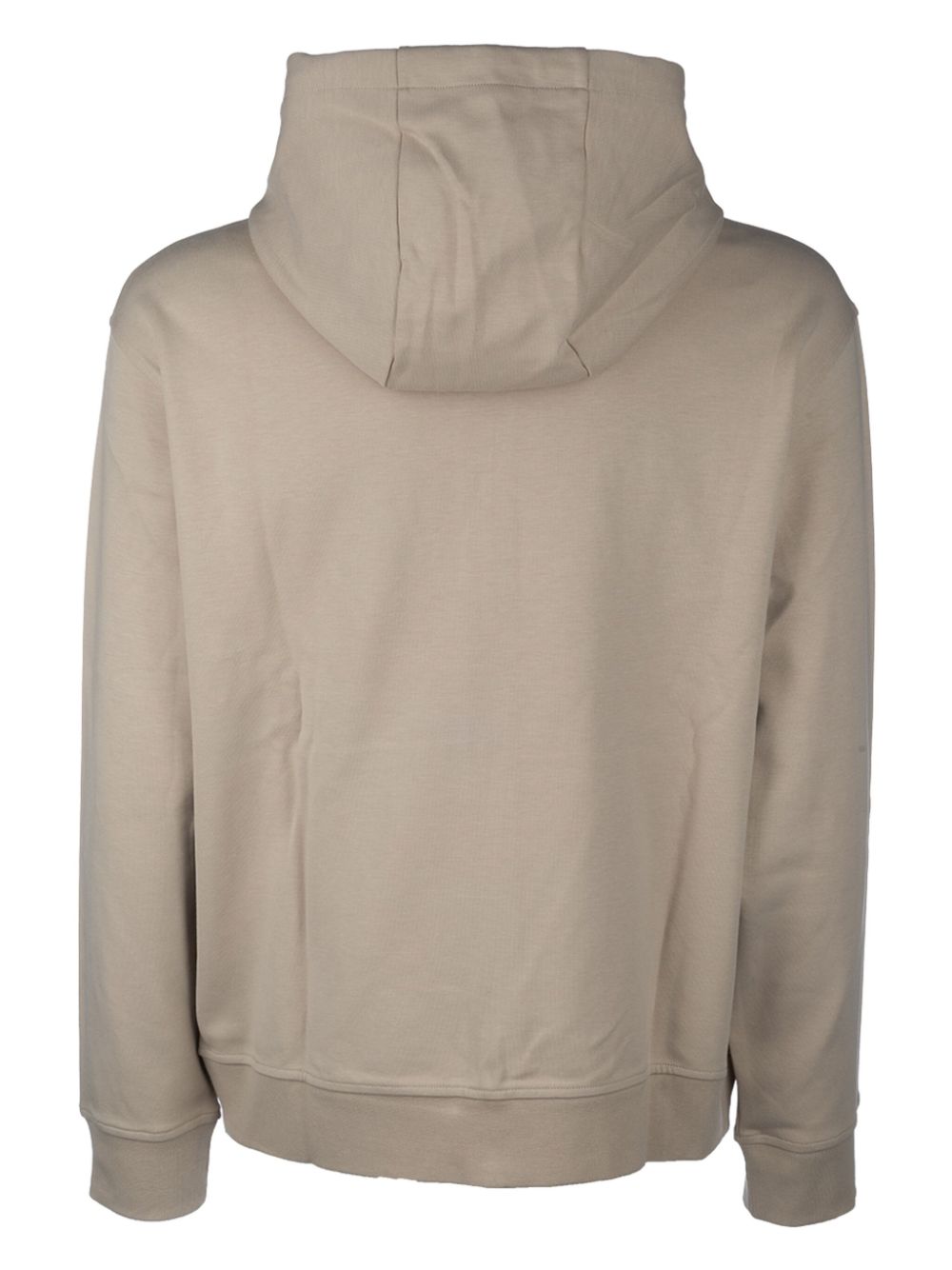 Armani Exchange embroidered hoodie - Beige