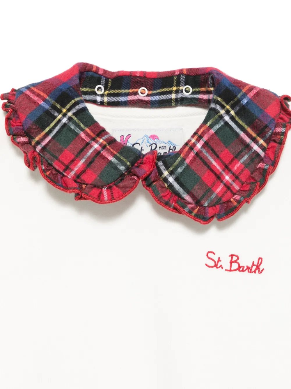 MC2 Saint Barth Kids Coleen sweater Wit