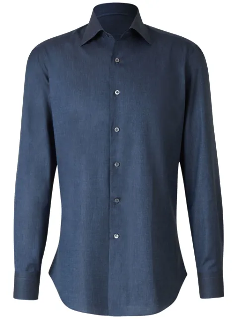 Fray camisa de sarga