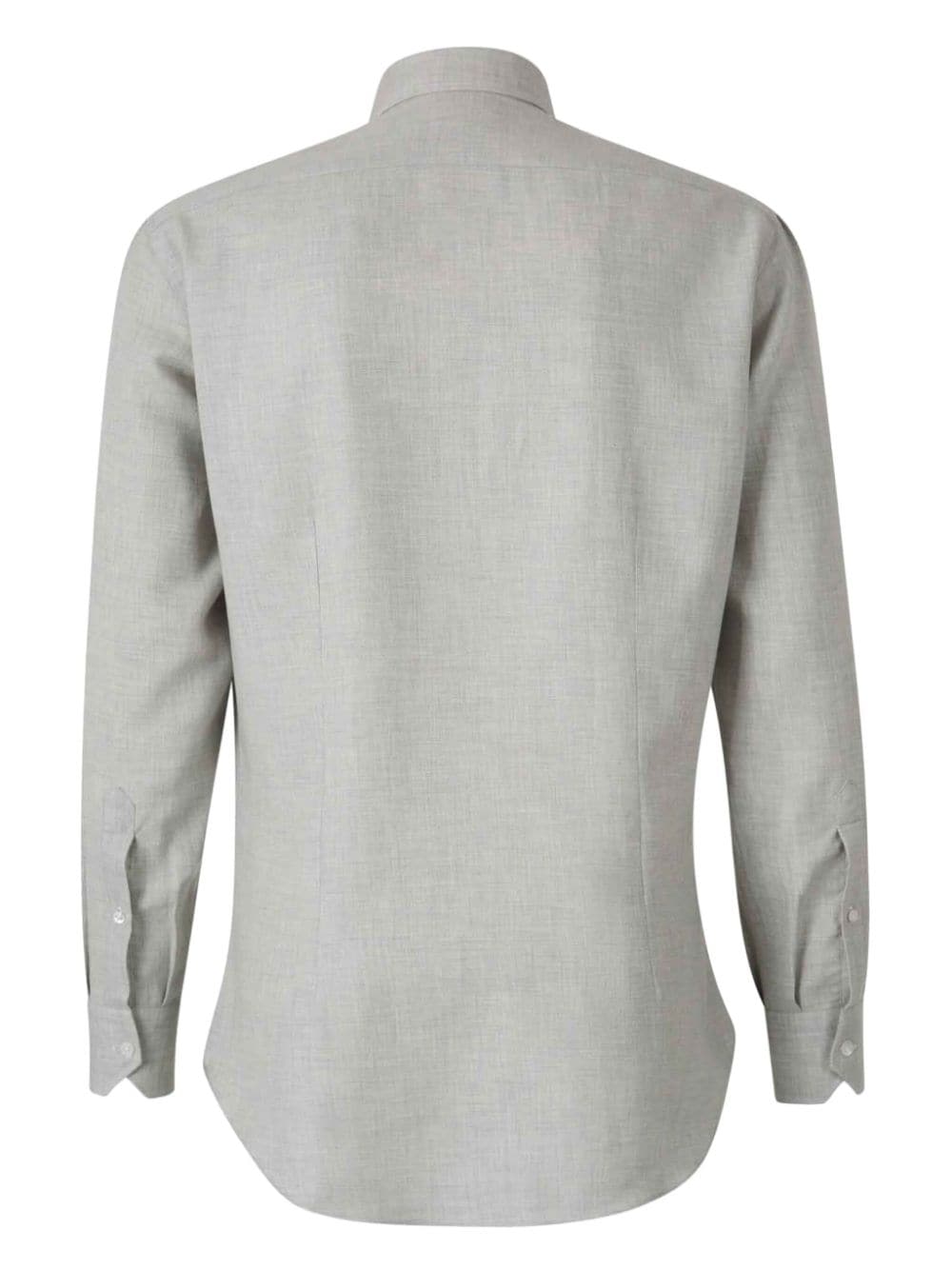 Fray long-sleeves shirt - Grijs