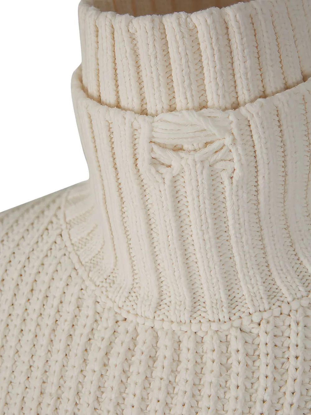 DSQUARED2 Ribgebreide trui Beige