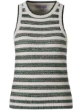 Veronica Beard striped top - Green