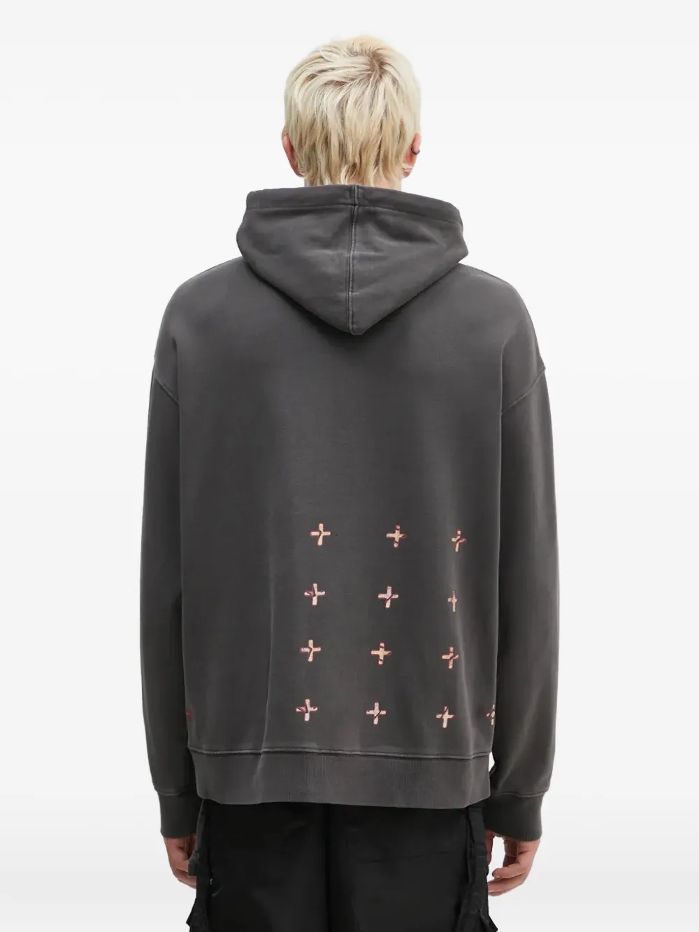 Ksubi Dug Out Biggie Hoodie In Gray