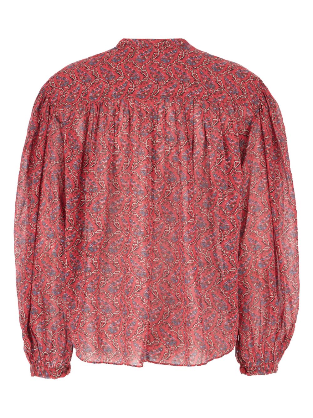 MARANT ÉTOILE Salika printed blouse - Rood