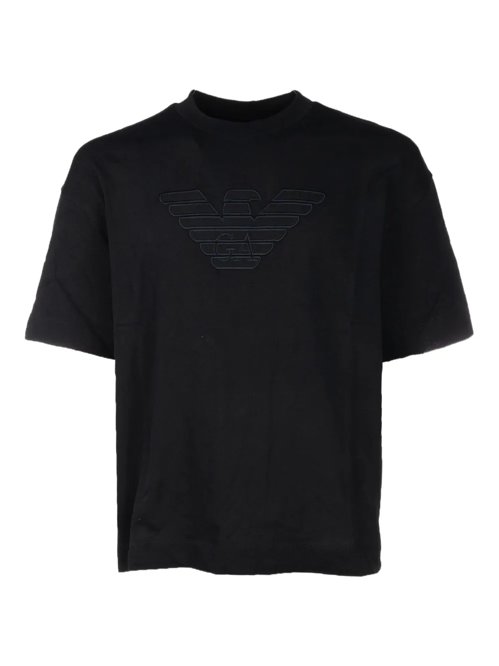 Emporio Armani T-shirt met logo Zwart