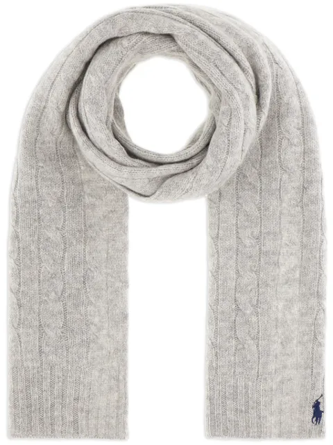 Polo Ralph Lauren cable-knit scarf