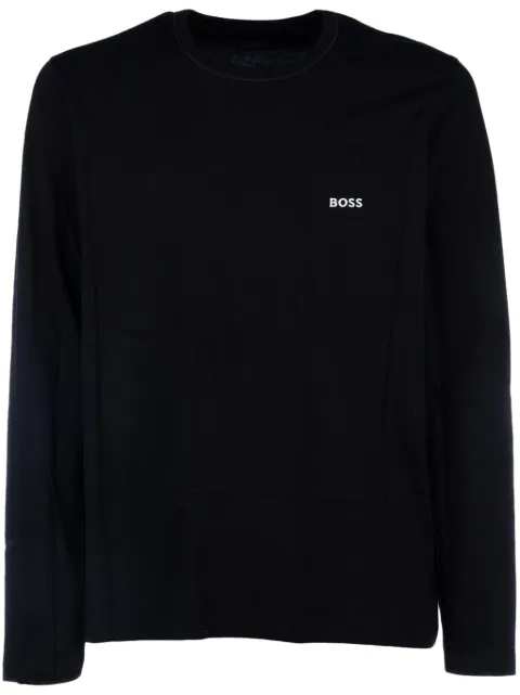 HUGO logo-embroidered T-shirt 
