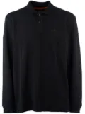 HUGO long-sleeve polo shirt - Black