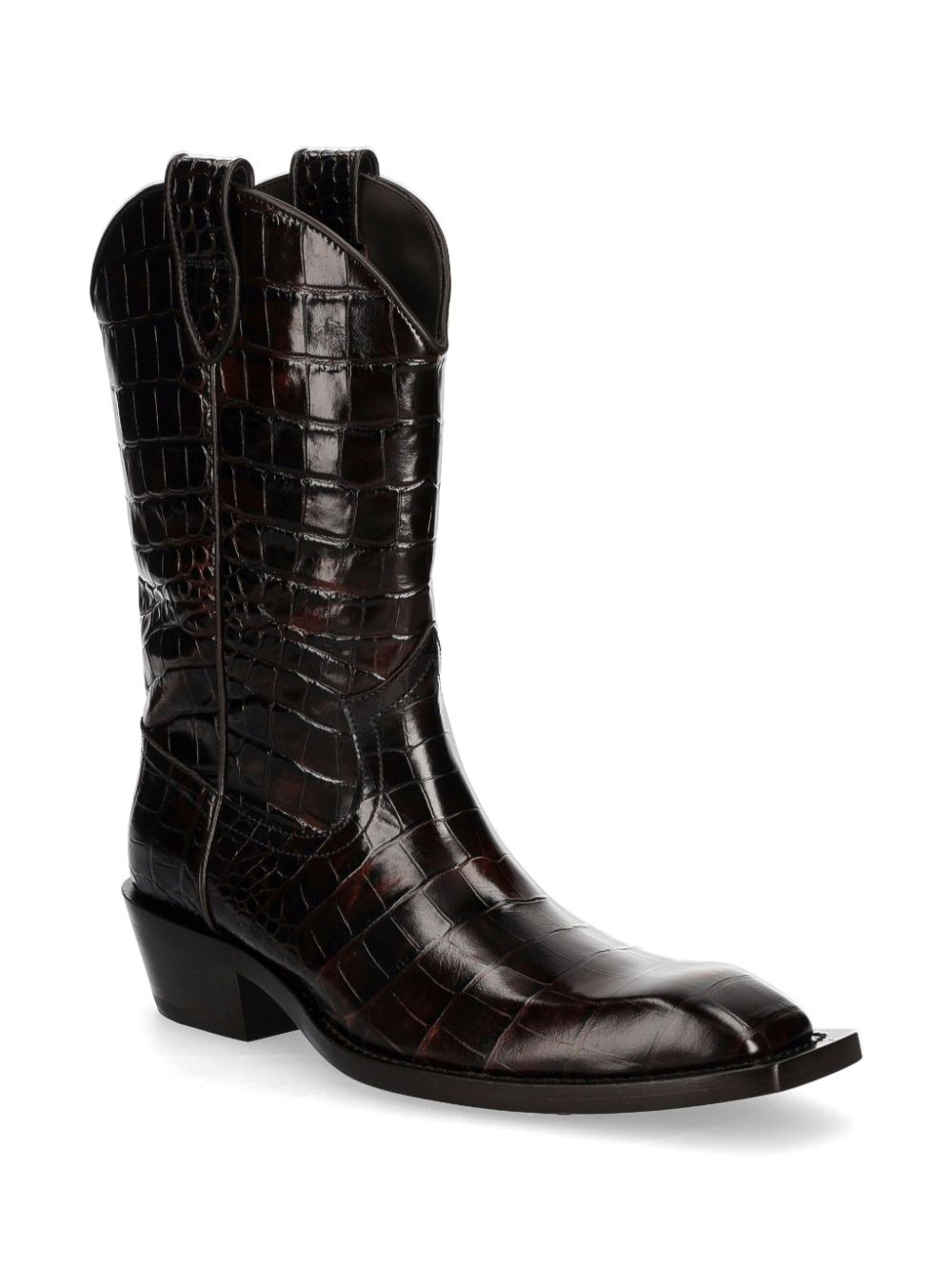 Martine Rose leather boots - Brown