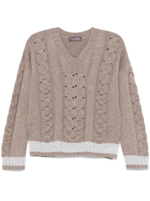 Lorena Antoniazzi cable-knit sweater