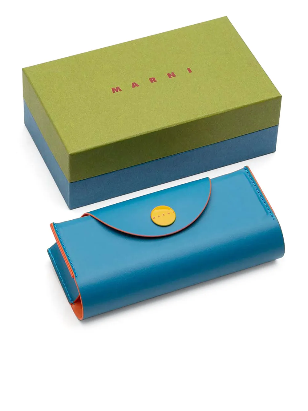 Marni Eyewear Zonnebril met geometrisch montuur Zwart