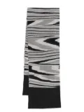 Missoni Pre-Owned 2000s striped scarf - Grey