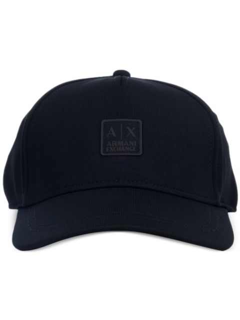 Armani Exchange logo-applique cap Men