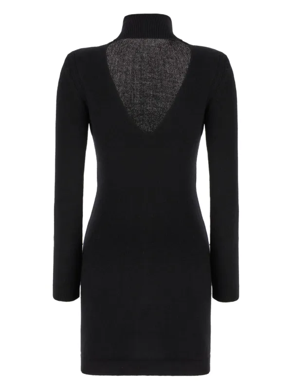 TOM FORD Cashmere Mini Dress | Black | FARFETCH JO