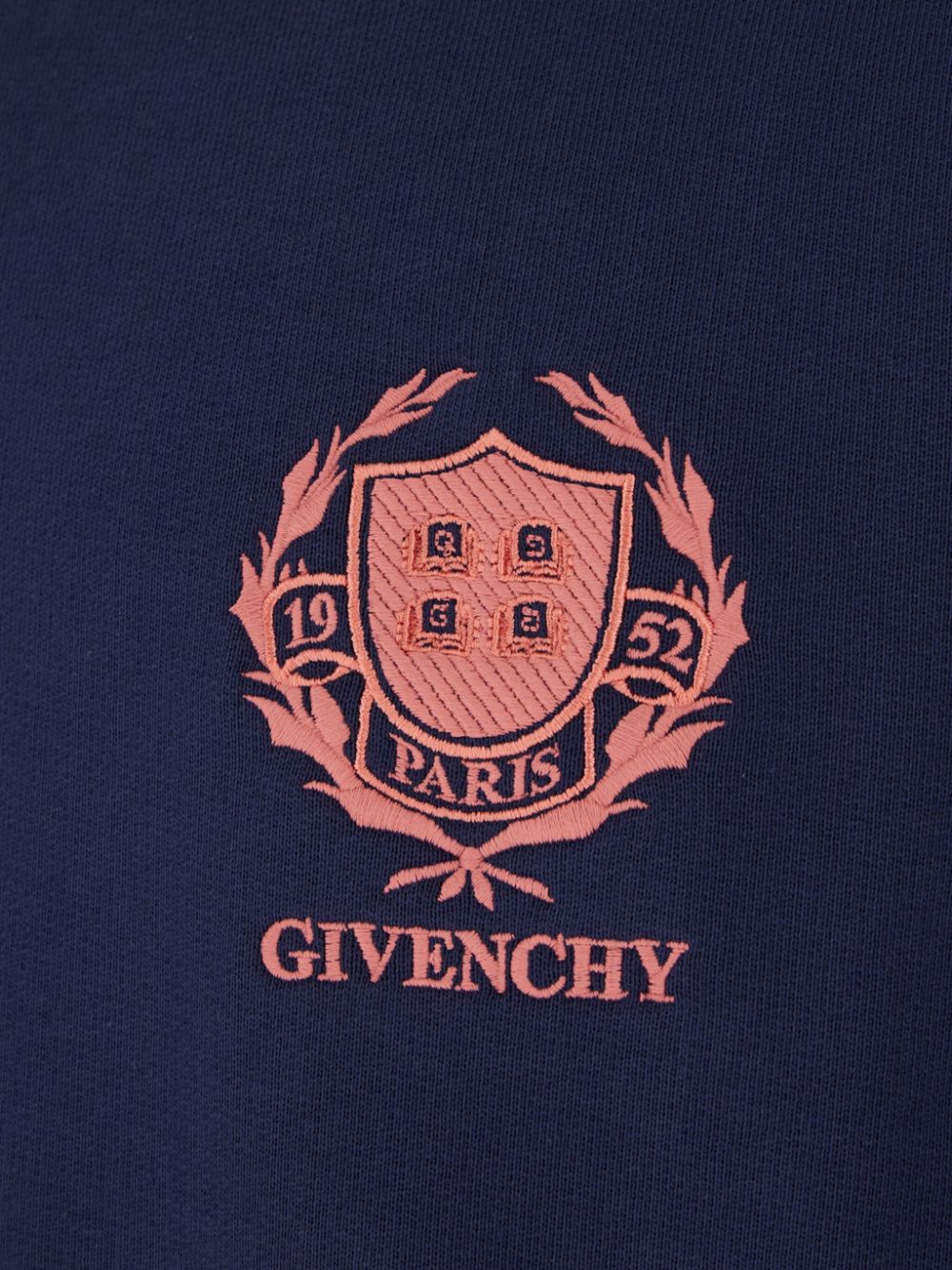 Givenchy Sweater met geborduurd logo Blauw