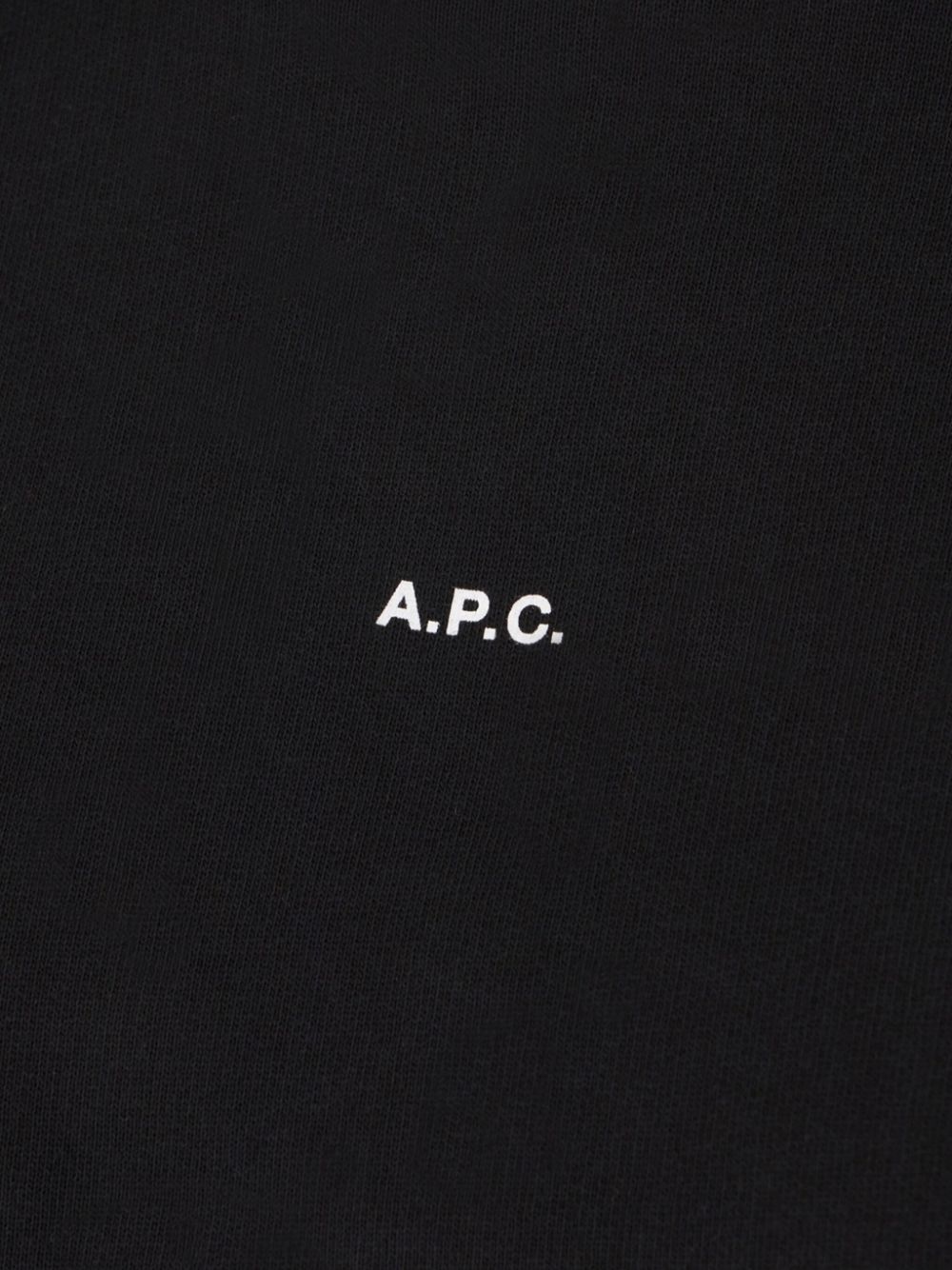 A.P.C. logo-print cotton sweatshirt Women