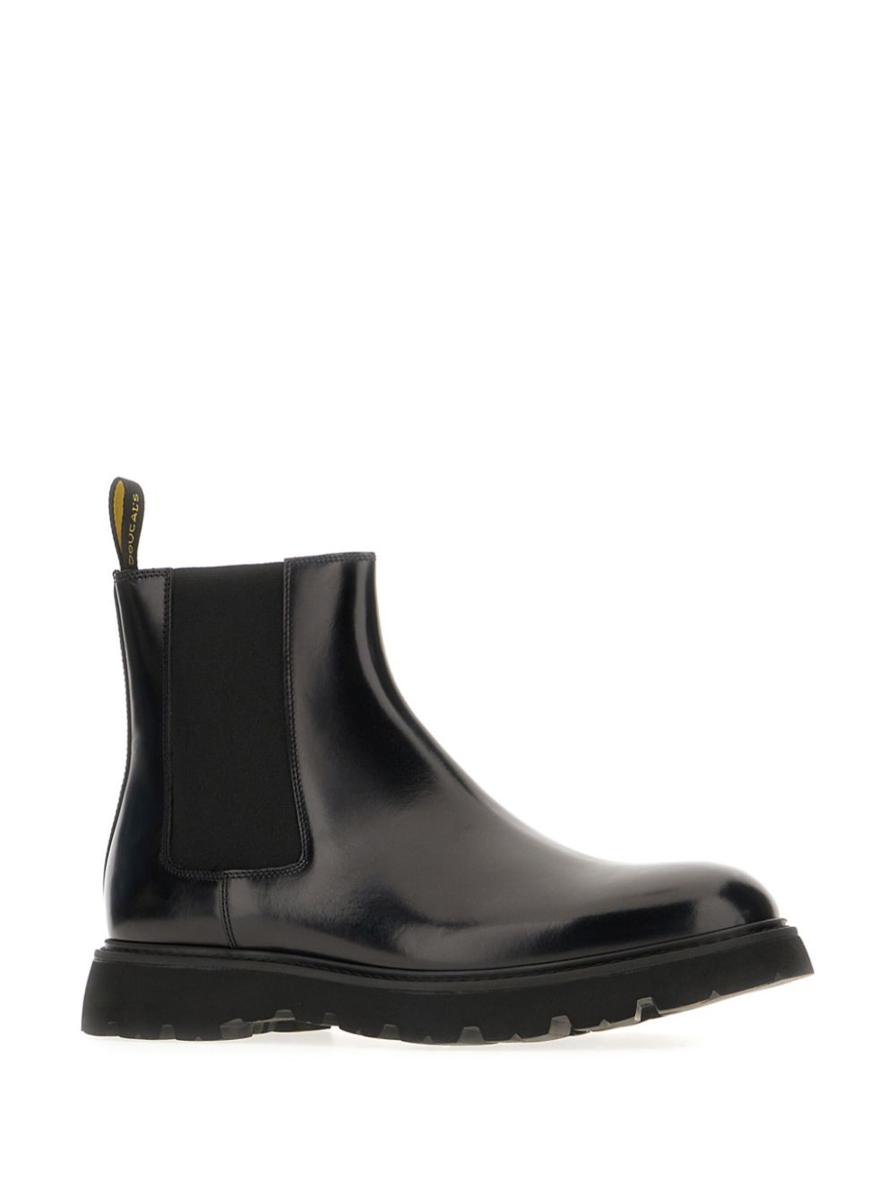 Doucal's leather ankle boots - Zwart