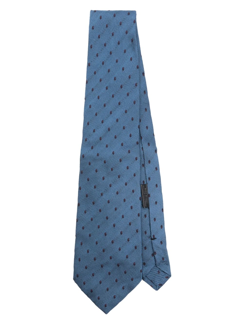 Prada Pre-Owned 2000s polka-dot tie - Blue