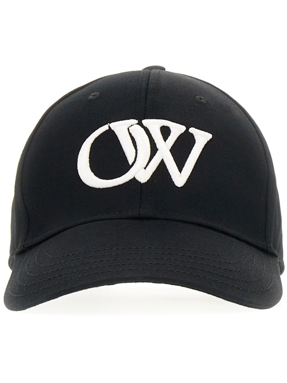 logo-embroidered cap